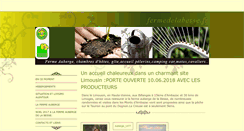 Desktop Screenshot of fermedelabesse.fr